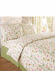 Vantona Cottage Garden Flannelette Duvet Cover Multi