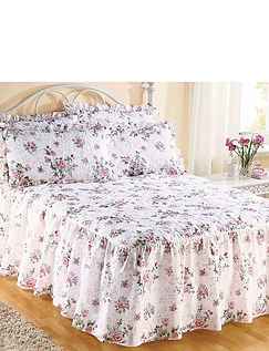 Rose Garden Quilted Bedding Collection - MULTI