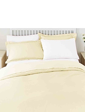 Belledorm Superfine 200 Count Percale Poly Cotton Flat Sheet Apple