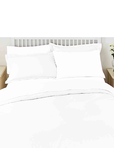 Superfine 200 Count Percale Poly Cotton Flat Sheet