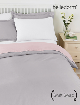 Superfine 200 Count Percale Poly Cotton Duvet Cover Apple