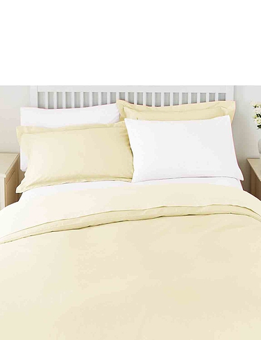 Superfine 200 Count Percale Poly Cotton Duvet Cover