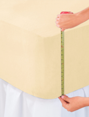 Extra Deep Cotton Jersey Fitted Sheets Blue