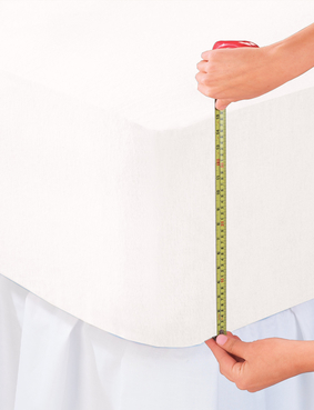 Extra Deep Cotton Jersey Fitted Sheets Blue