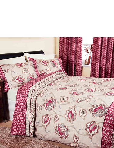 Kashmir Quilt Cover & Pillowcase Set By Catherine Lansfield