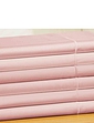 Belledorm 400 Thread Count Egyptian Cotton Sateen Fitted Sheet Blush Pink