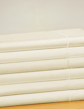 Belledorm 400 Thread Count Egyptian Cotton Sateen Flat Sheet Blush Pink