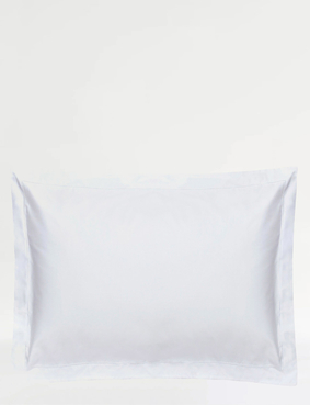 Belledorm 400 Thread-Count Egyptian Cotton Sateen Oxford Pillowcase Blush Pink