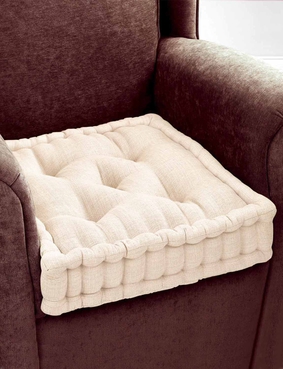 Booster Cushions for Armchair Mink