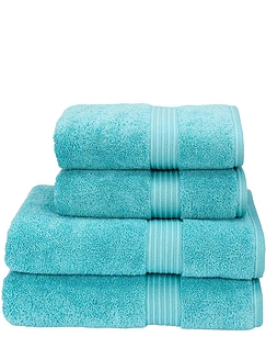 Christy Supreme Luxury Weight Plain Towels - LAGOON