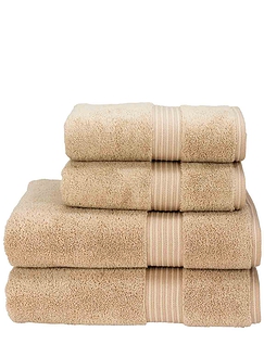 Christy Supreme Luxury Weight Plain Towels Stone