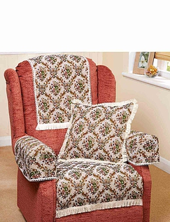 Trellis Irish Tapestry Furniture Accessories - MULTI
