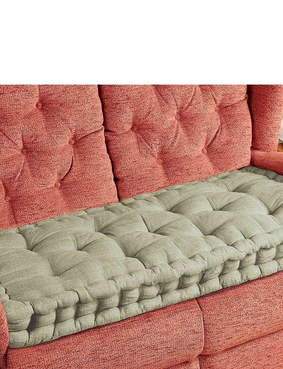 Booster Cushion for Three Seater Sofa Mink
