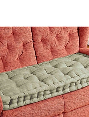 Booster Cushion for Three Seater Sofa Mink