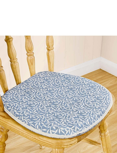 Leaf Print Kitchen and Dining Seat Pad