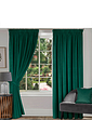 Thermal Lined Velour Curtains Gold