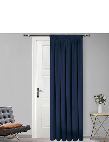 Lined Velour Door Curtains