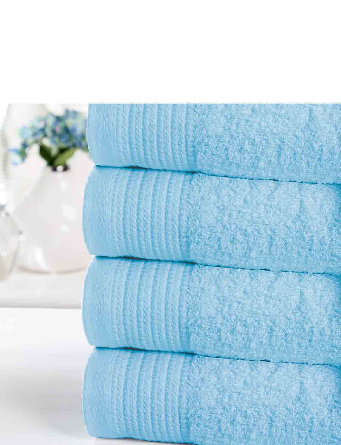 POMPOM 100% Egyptian Cotton 2PK DESIGNER Soft 600 Gsm Towel Absorbent Towels Set 