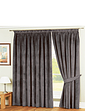 Lined Velour Curtains Gold