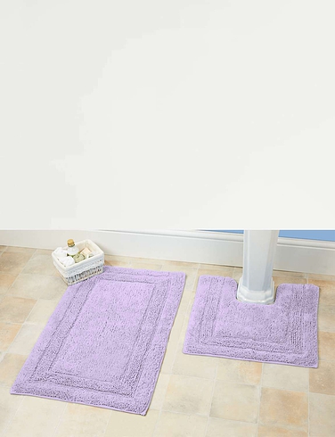 Luxury Weight Bath and Pedestal Rugs