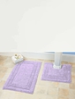 Luxury Weight Bath and Pedestal Rugs Cinnamon