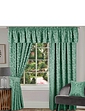 Lana Lined  Jacquard Curtains Gold