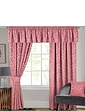 Lana Lined  Jacquard Curtains Gold