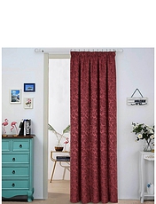 Lana Jacquard Door Curtains Gold