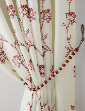 Exeter Tie Backs Latte