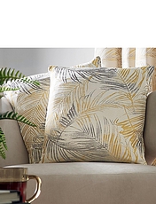 Fiji Jacquard Cushion Cover Ochre