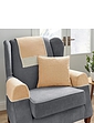 Chenille Armchair Accessories Beige