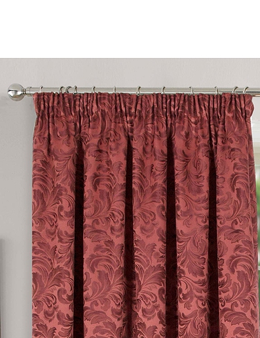 Buckingham Lined Jacquard Curtains