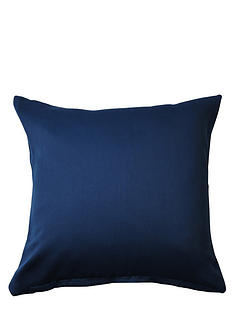 Woven Satin Cushion Covers Blue