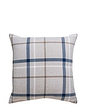 Hudson Check Filled Cushion Blue