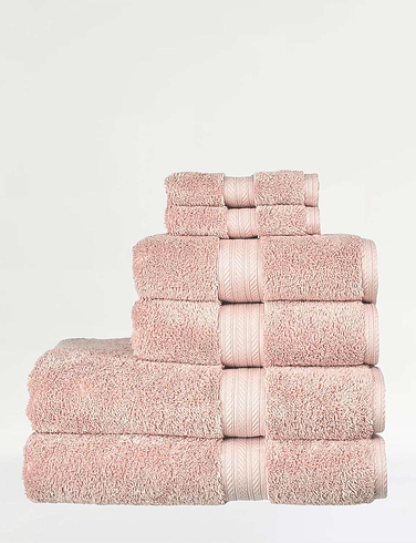 Christy Renaissance Luxury Egyptian Cotton Towels - Soft Pink