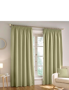 Harvard Total Black Out Curtains Green