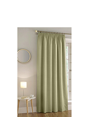 Harvard Door Curtain Green