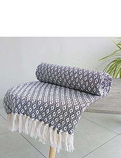 Eden Cotton Throw Charcoal