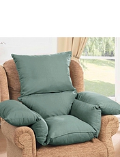 Deeply Padded Comfort Cushion Sage