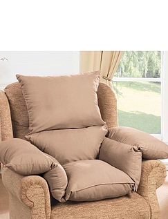 Deeply Padded Comfort Cushion - Sand