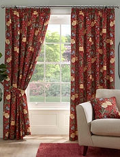 Sandringham Curtains Green