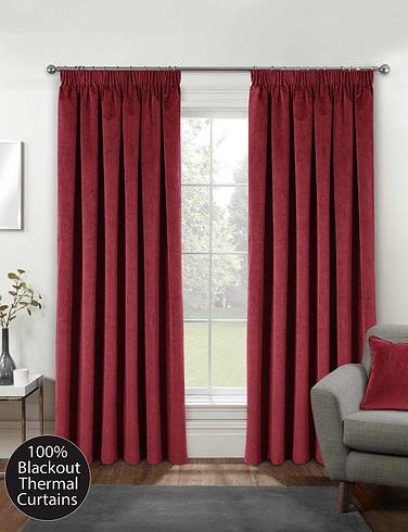 Oxford Total Blackout Velvet Curtains