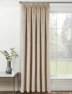 Oxford Velvet Door Curtain Cream