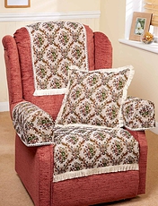 Trellis Irish Tapestry Armcaps Multi