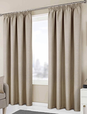 Athos Total Blackout Curtains Cream