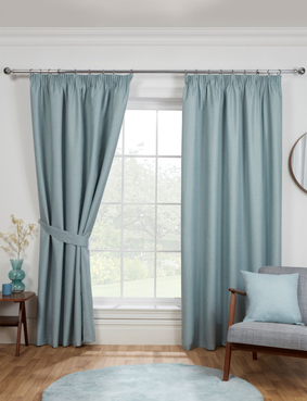 Eclipse Total Blackout Curtains Blush Pink