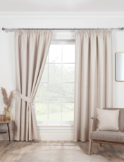 Eclipse Total Blackout Curtains Blush Pink