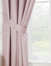 Eclipse Tie Backs Blush Pink