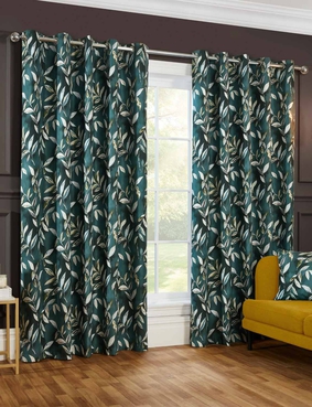 Madrid Total Blackout Curtains Burgundy