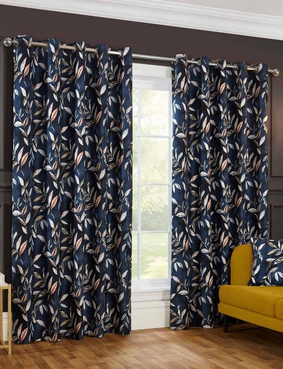 Madrid Total Blackout Curtains Burgundy